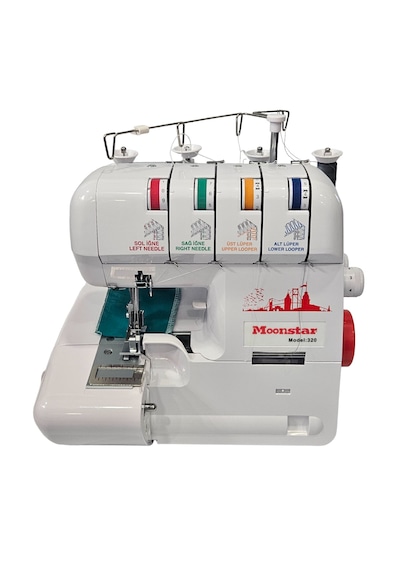 Moonstar 320 3-4 İplik Ev Tipi Overlok Dikiş Makinesi