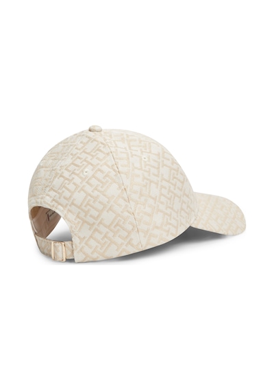 Tommy Hilfiger Th Monogram Cap Kadın Bej Şapka - Aw0aw18058
