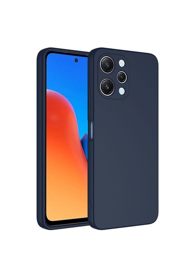 Xiaomi Redmi 12 Kılıf Zore Mara Lansman Kapak Lacivert