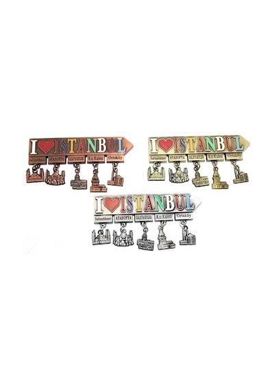 İstanbul Temalı Metal Magnet Alk3343 -