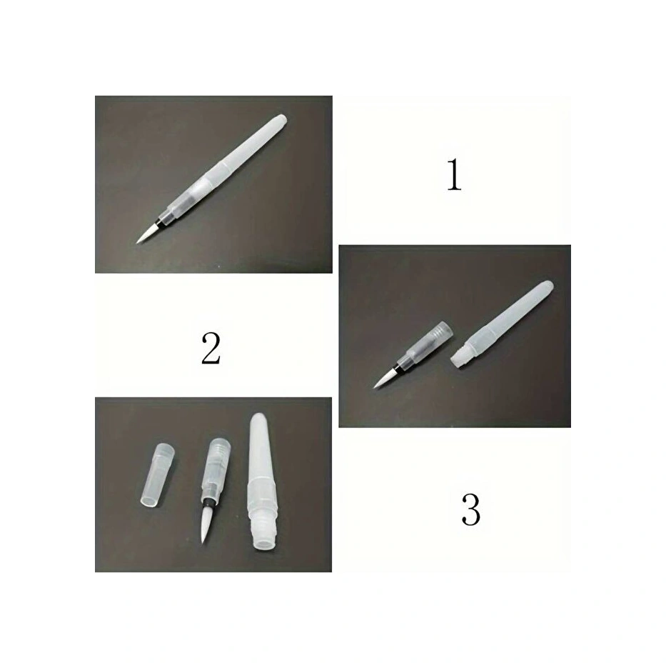 Fırça Uçlu, Brush Pen, Suluboya Fırçaları, Su Ve Mürekkep Hazneli Fırça Kalem-l Beden Fırça Uçlu, Brush Pen, Suluboya Fırçaları, Su Ve Mürekkep Hazneli Fırça Kalem-l Beden