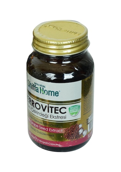 Shiffa Home Ferrovitec Üzüm Çekirdeği Eki Kapsülü 710 MG 60 Kapsül