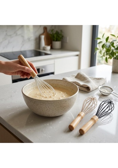 30 Cm Bambu Saplı Silikon Çırpıcı, Kek Hamuru Sos Krema Yumurta Ve Karışımlar İçin El Çırpıcısı, Yapışmaz Yüzeylere Uygun, 3 Renk Asorti Karışık Gönderim