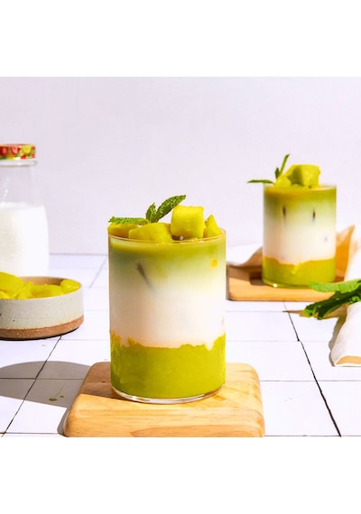Melon Matcha - Kavun Aromalı Matcha, 100 Gr
