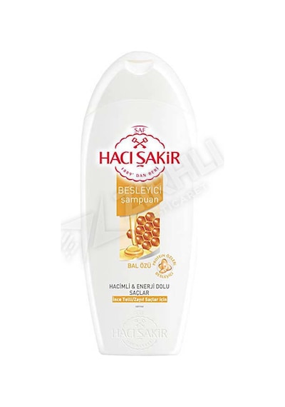 2 Adet Hacı Şakir Bal İnce Telli Şampuan 500 Ml