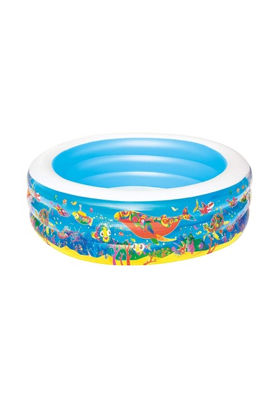 Havuz Şişme Jumbo Desenli Yuvarlak 196cm X 53cm Bestway 51122