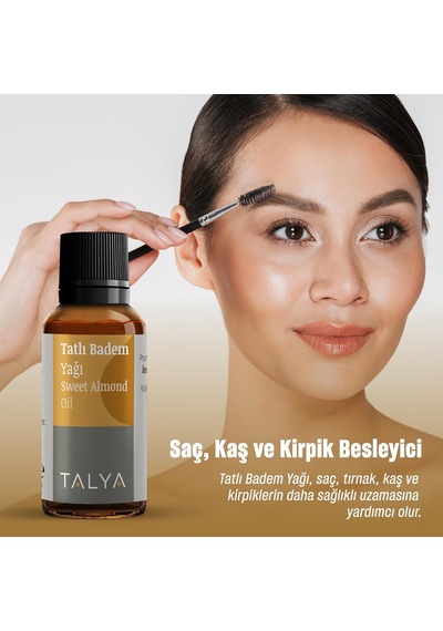 Lexroo Tatlı Badem Yağı 50 Ml Soğuk Sıkım