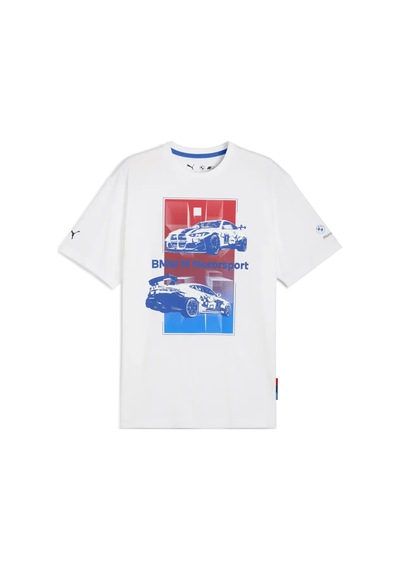 Puma Bmw Mms Block Tee Beyaz Erkek T-shirt