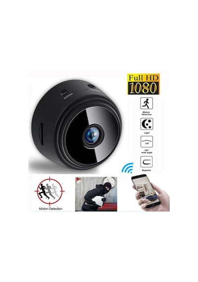 A9 Mini Wifi Güvenlik Kamerası Gece Görüşlü Uzaktan Canlı İzleme
