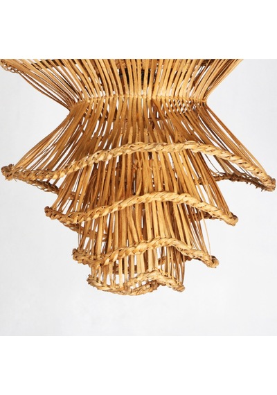 Rattan Luna Aydınlatma 3'lü Set Naturel