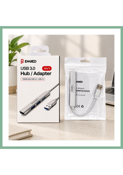 Bşkvirgo 4 Port Usb 3.0 Anahtarlı Hub Bsk2026