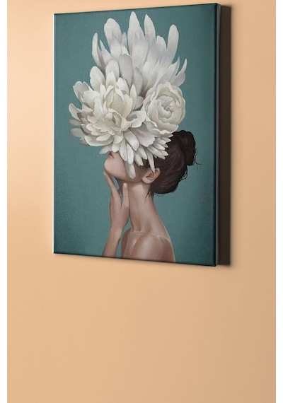 Webstyle Sayılarla Boyama Seti Kasnaklı Gül Kadın 8 60 X 75 Cm