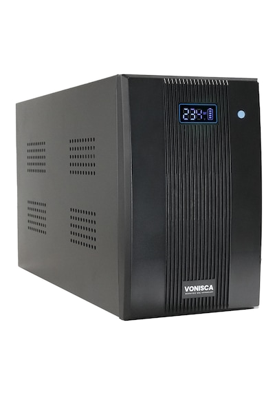 D-1000 1000va Lcd Kesintisiz Güç Kaynağı Line Interactive 2x12v 7ah Ups Bilgisayar Kamera Ofis Pc