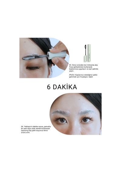 Evde Kaş Laminasyon Ve Lifting Seti - Tough Brow Lift Perm Ffffff
