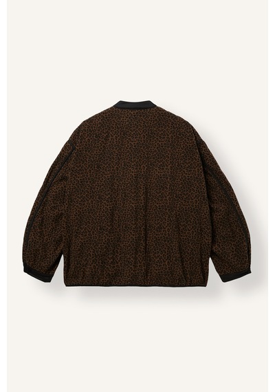 Defacto Relaxed Fit Bisiklet Yaka Leopar Desenli Çıtçıtlı Mont H8587ax26wnbk81 Siyah-bk81
