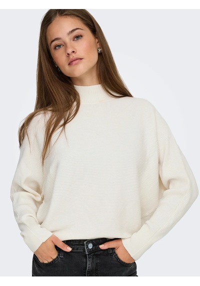 Jdy Jdyprime Life L/s Hn Bat Pull Kadın Kazak 15351898 Ekru