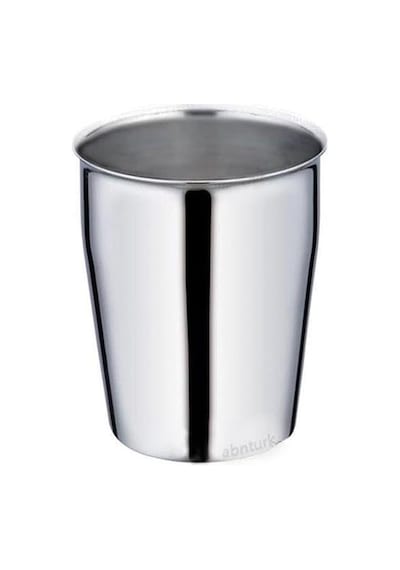 1 Adet Çelik Bardak 330ml Paslanmayan Kırılmayan Bardak Krom Nikel Kaplama Kupa Genel
