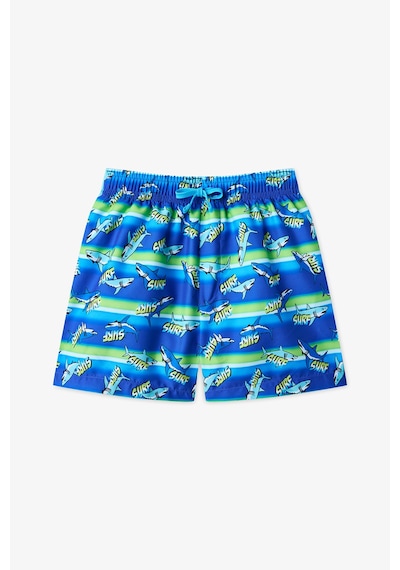 Penti Renkli Erkek Çocuk Digital Shark Şort Mayo Çok Renkli