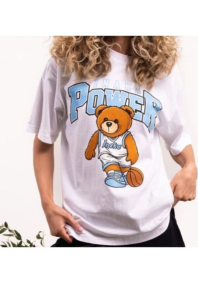 Noıssey Kırmızı Etiket Gala Inaka Grafik Unisex T-shirts Model51 17470 Beyaz