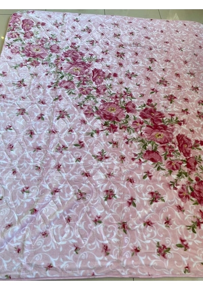 Sarar Çift Kişilik Battaniye-vals Pembe Pembe