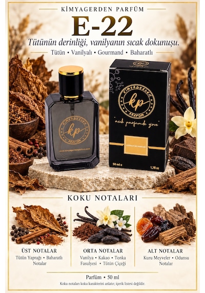 KP E-22 Erkek Parfüm EDP 50 ML