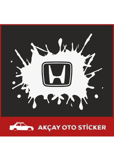Tüm Araçlara Uygun Uyarı Boya Sıçraması Sticker Uyarı Araç Sticke