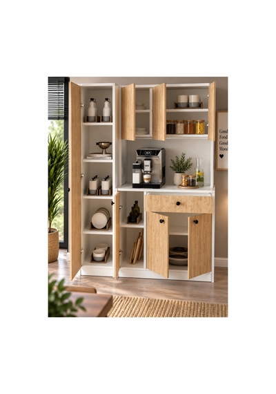 Romeo Kilerli Kahve Köşesi Çok Amaçlı Dolap 5 Raflı Mutfak Dolabı Atlantik Çam & Beyaz Atlantik Çam - Beyaz - 885894438 Atlantik Çam - Beyaz Romeo Kilerli Kahve Köşesi Çok Amaçlı Dolap 5 Raflı Mutfak Dolabı Atlantik Çam & Beyaz Atlantik Çam - Beyaz - 885894438 Atlantik Çam - Beyaz