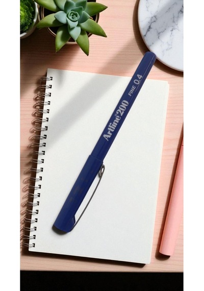 200 Fineliner 0.4mm Keçe Uçlu Kalem Blue