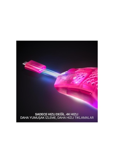 Aerox 3 Wireless Gen 2 - Magenta Haze 4k Kablosuz Gaming Mouse