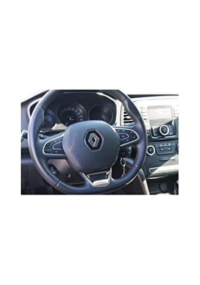 Renault Megane İle Uyumlu 4 Hb/sedan Mat Direksiyon Kromu 2016 Ve Sonrası Çok Renkli