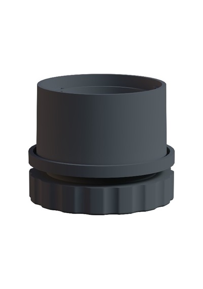Cateksss 60 Mm İç Ayarlı Profil Pabucu 1.5 Mm Gri - 36 Lı Paket