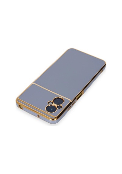 Xiaomi Poco M5 Kılıf Volet Silikon - Mavi Çr
