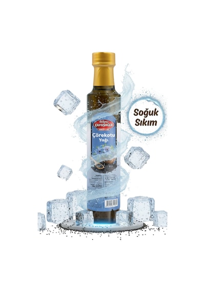 Bozkırlı Çavuşoğlu Soğuk Sıkım Çörek Otu Yağı 250 ML