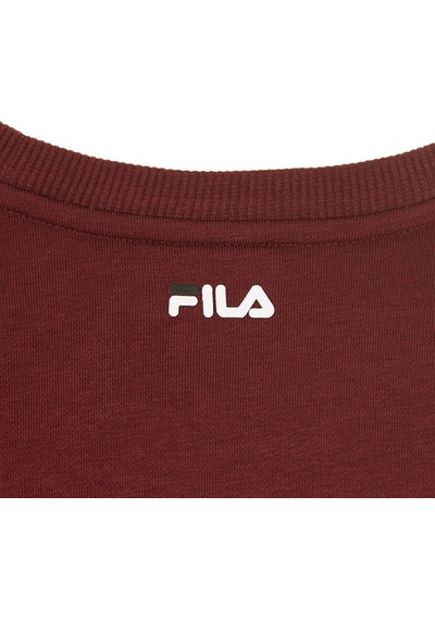 Bordo Fila Erkek Bisiklet Yaka Sweatshirt Straight 681255 Bordo