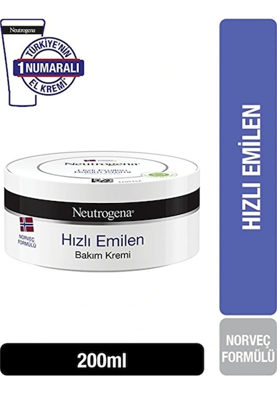 200 Ml Hızlı Emilen Bakım Kremi