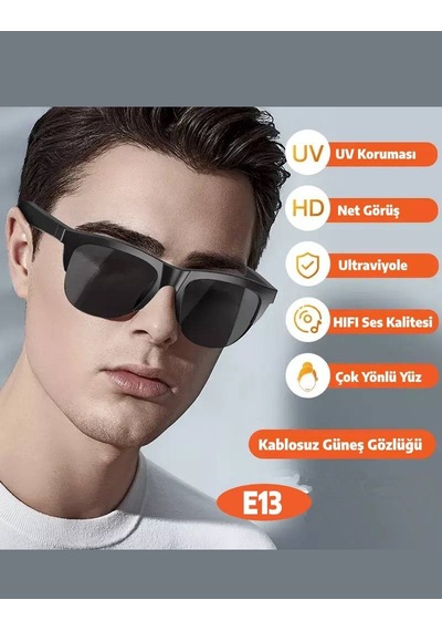 Qstar F06 Akıllı Sporcu Güneş Gözlüğü Bluetooth Hoparlörlü Ve Dayanıklı Tasarım