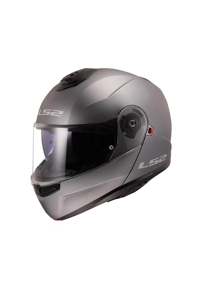 Ls2 Strobe 2 Çene Açılır Motosiklet Kaskı Mat Titanyum
