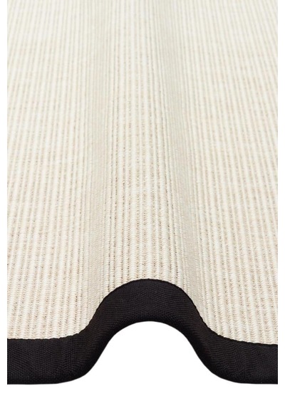 Eko Halı Ventura Vnt 2706 Cream Bordür Black Sisal Görünümlü İç Ve Dış Mekan Uyumlu Hav Vermeyen Mod