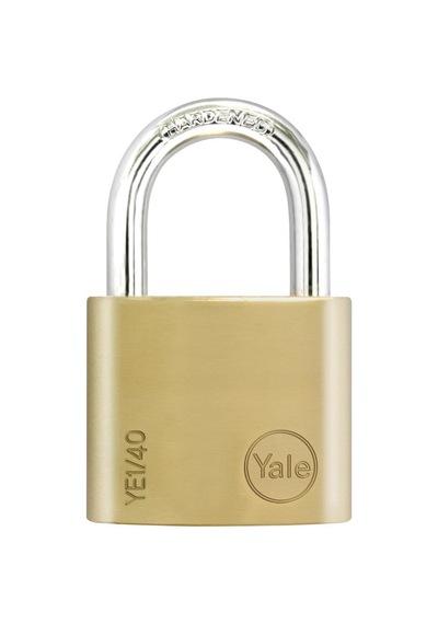 Yale Essential Serisi 40 Mm Prinç Sarı Asma Kilit