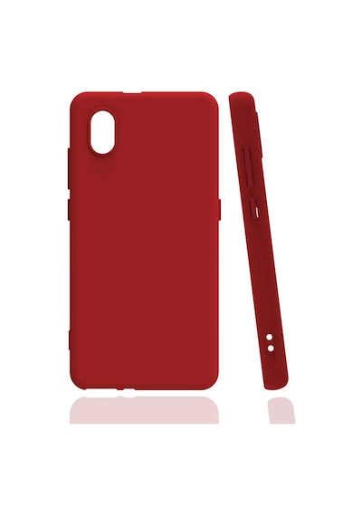 Zore Tcl L7 Kılıf Omsy Biye Silikon - Kırmızı
