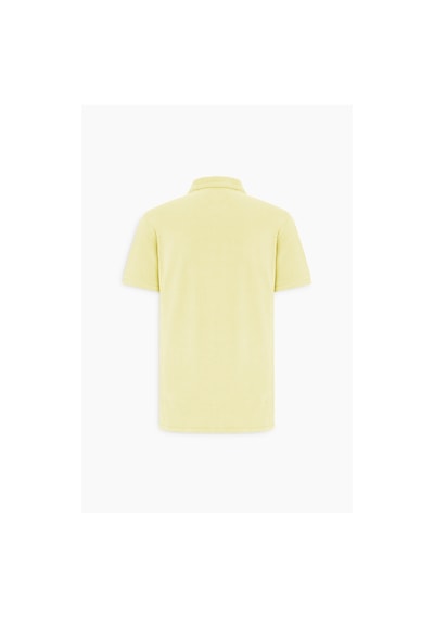AC&Co / Altınyıldız Classics Erkek Slim Fit Dar Kesim Polo Yaka %100 Pamuk Kısa Kollu Tişört Sarı