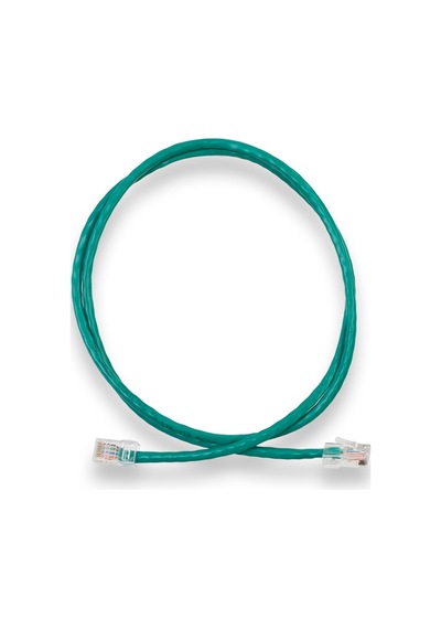1M Cat5E U/Utp Pvc Patch Kablo Yeşil