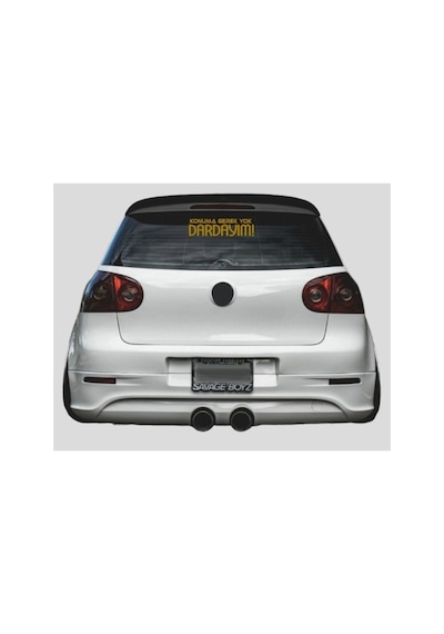 Araç Traktör Tır Yapışkan Sticker Modifiye