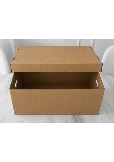 Klasör Arşiv Kolisi 33 44 29cm 10 Adet Çift Oluk Sert Kraft Karton