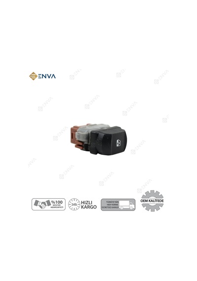 Renault Megane 2 Sağ Ön Cam Açma Düğmesi Anahtarı 2003-2009