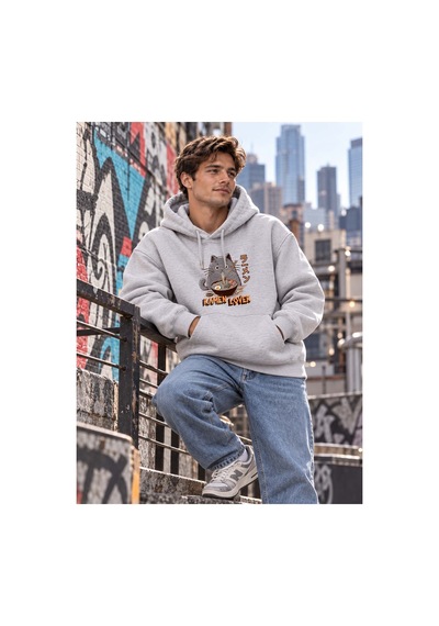 North Whiskers Kedi Ve Ramen Baskılı Unisex Hoodie Anime Esintili Kapüşonlu Sweatshirt Gri - 929994068 Gri - 929994068 Gri North Whiskers Kedi Ve Ramen Baskılı Unisex Hoodie Anime Esintili Kapüşonlu Sweatshirt Gri - 929994068 Gri - 929994068 Gri
