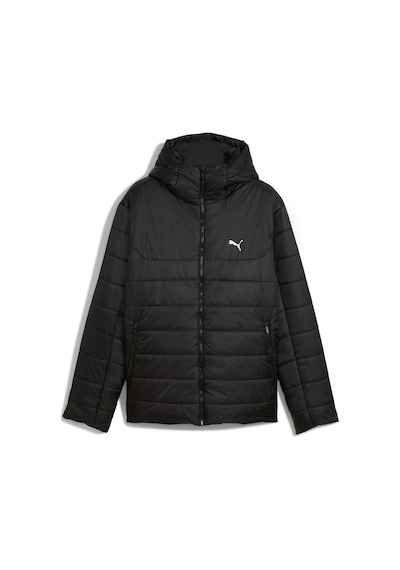 Puma Essentıals Erkek Kapüşonlu Mont 685211 01 Siyah