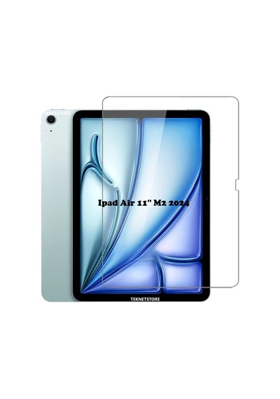 Apple Uyumlu iPad Air 11 Inç M2 Çip 2024 Nano Kırılmaz Ekran Koruyucu Şeffaf Esnek Cam Koruyucu Tam