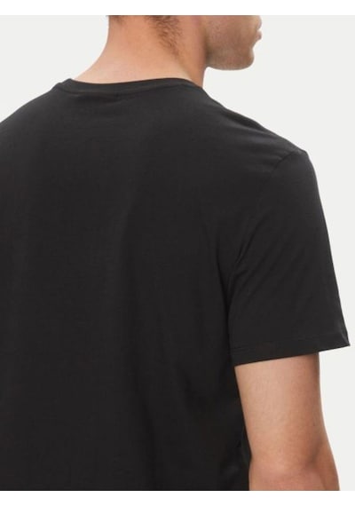 Calvin Klein Ss Badge 30s Jersey Classıc Tee-8299 Black