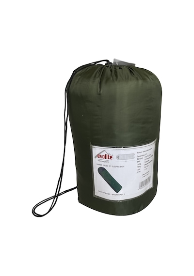 Evolite Camper Pro SQ Uyku Tulumu 0ºC - Haki